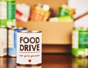 With local food drives, anyone can help and all can benefit.